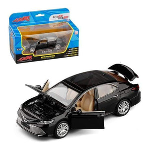 Planet Gates Black with box New 1:32 Toyota Eighth Generation 8 Camry Simulation Car Model Alloy Car Model Toy Car Decoration Boy Birthday Gift Collection