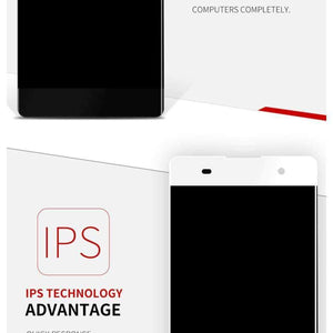 Planet Gates Black with Frame SONY Xperia XA Display Touch Screen With Frame F3111 F3112 F3116 LCD For SONY Xperia XA LCD Replacement