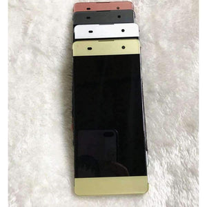 Planet Gates Black with Frame SONY Xperia XA Display Touch Screen With Frame F3111 F3112 F3116 LCD For SONY Xperia XA LCD Replacement