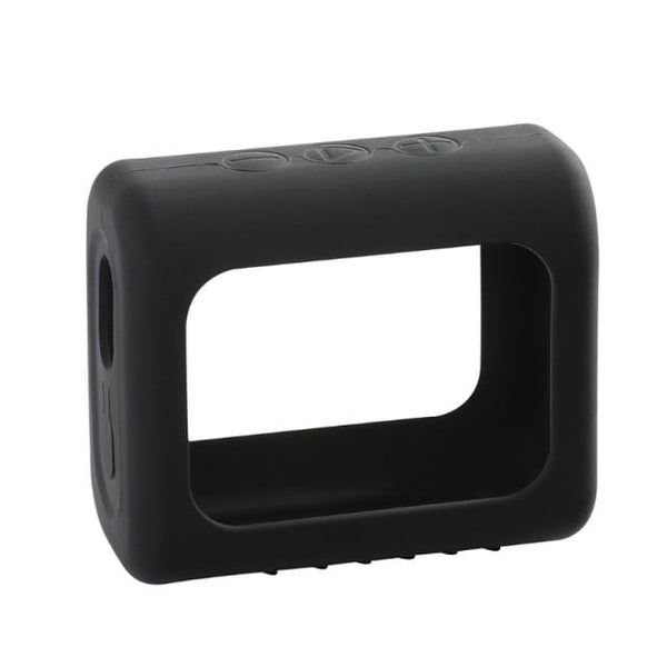 Planet Gates Black with Logo Dust-proof Silicone Case Protective Cover Shell Anti-fall Speaker Case for JBL GO 3 GO3 Bluetooth Speaker Accessories