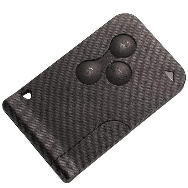 Planet Gates Black with words Smart Key Card for Renault Megane II Scenic II Grand Scenic 2003-2008 433mhz PCF7947 Chip ID46 3 Button Remote PCB Ultrasonic
