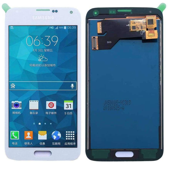 Planet Gates black without frame Samsung S5 LCD G900F Display LCD Screen Touch Digitizer Assembly Compatible for Samsung Galaxy S5 G900 G900F LCD