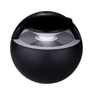 Planet Gates Black Wizard Air Humidifier Ultrasonic Humidifiers for Car Mist Maker Aromatherapy Diffuser with Aroma Lamp Household Appliances 450ML