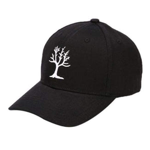 Planet Gates Black Women Adjustable Tree Embroidery Baseball Tennis Cap Outdoor Simple Sunshade Hip-Hop Hat Dropshipping 0824