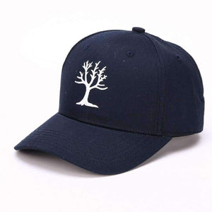 Planet Gates Black Women Adjustable Tree Embroidery Baseball Tennis Cap Outdoor Simple Sunshade Hip-Hop Hat Dropshipping 0824