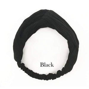 Women Girls Hair Fashion Knot Headband Turban Headwrap Braid Hairband Twist Suede Elastic Head Band Bandage Hair Accessories