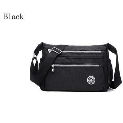Planet Gates Black Women Messenger Bags Mini Ladies Nylon Handbags Shoulder Bag For Women Tote Handbag Bolsas Feminina Crossbody Bags