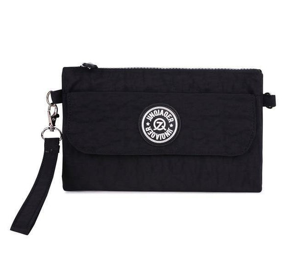 Planet Gates Black Women Messenger Bags Waterproof Nylon Day Clutch Purse Casual Small Shoulder Bag For Girl Female Tote Handbags Wristlet Bolsa