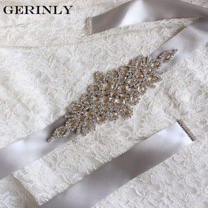 Womens Bridal Belts 6 Colors New Design Luxury Handmade Rhinestone Satin Ribbon Sash Brand Bride Bridesmaid Wedding Dress Belt