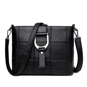 Planet Gates Black Women's luxury Messenger bag designer ladies bag  casual shoulder bags wild small square