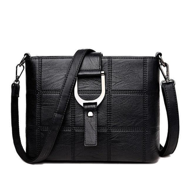 Planet Gates Black Women's luxury Messenger bag designer ladies bag  casual shoulder bags wild small square