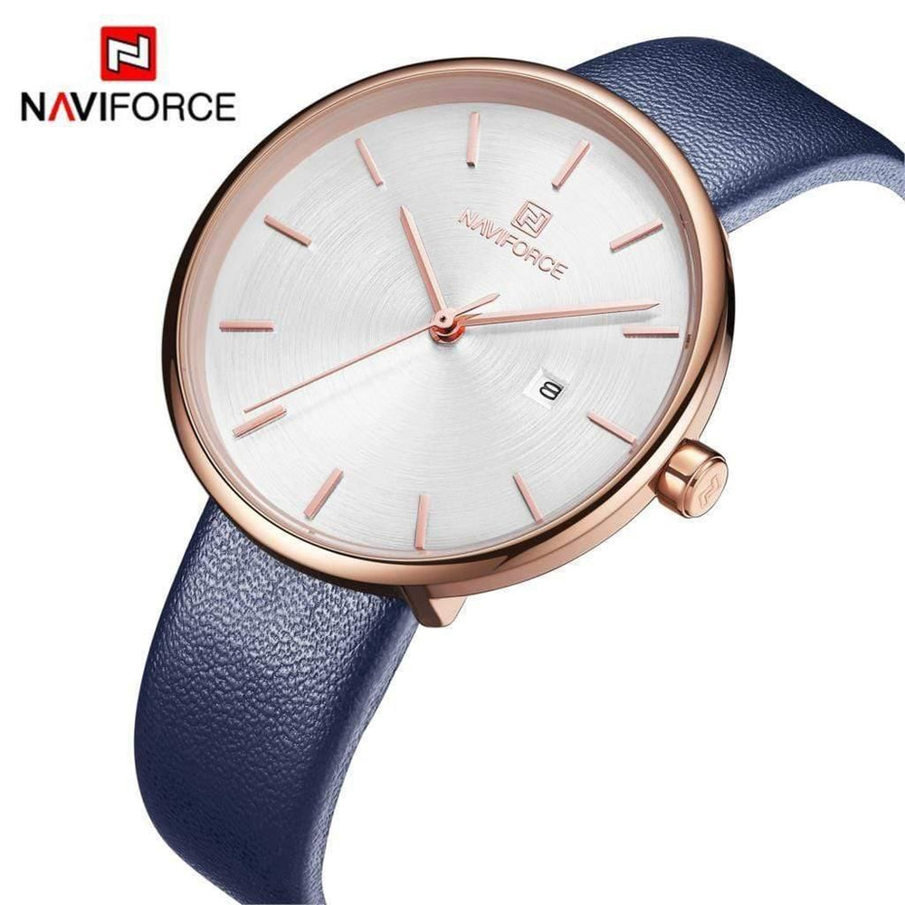 Planet Gates Black Women Watch Fashion Quartz Lady PU Watchband Simple Date Casual Waterproof Wristwatch Gift for Girl/Wife/Women