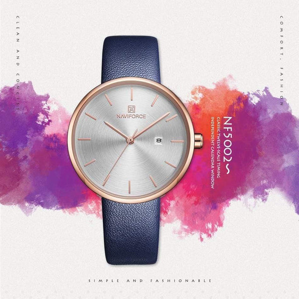 Planet Gates Black Women Watch Fashion Quartz Lady PU Watchband Simple Date Casual Waterproof Wristwatch Gift for Girl/Wife/Women