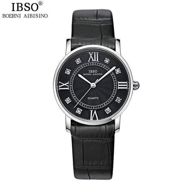 Planet Gates Black women Watch Fashion Women Watches Business Luxury Genuine Leather Strap Watch Men Relojes Hombre