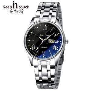 Planet Gates Black women watch Wedding Couple Watches for Lovers Steel Waterproof Gifts Couples Watch Man and Ladies Dress Men Clock Reloj Hombre