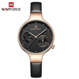 Planet Gates Black Women Watches Top Brand Luxury Fashion Female Quartz Wrist Watch Ladies Leather Waterproof Clock Girl Relogio Feminino