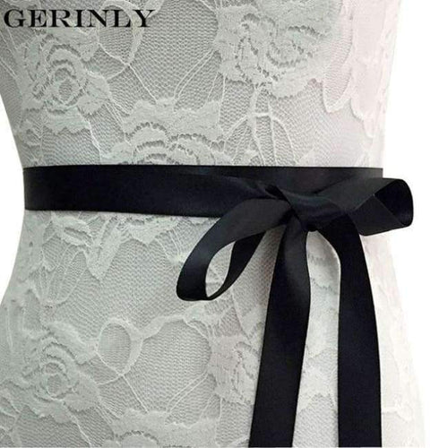 Planet Gates Black Womens Wedding Belt Luxury Handmade Dazzling Crystal Rhinestone Bridal Sash Satin Ribbon Bride Bridesmaid Dress Belts Cummerbund