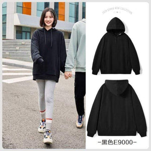 Planet Gates black / XL / China Sweatshirt Men Hooded Lovers Clothing Autumn Men'S Fashion Brand Hoodies Winter Loose Plus Velvet Hooded Clothing