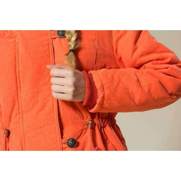 Planet Gates Black / XL Female Winter Jackets 2018 New Winter Coat Parka Women Winter Jacket Cotton Padded Female Plus Size Long Cashmere Coat