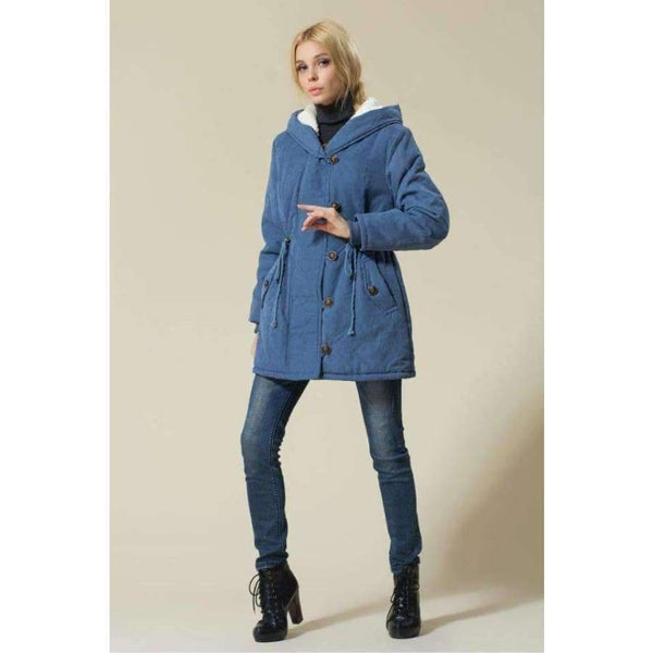 Planet Gates Black / XL Female Winter Jackets 2018 New Winter Coat Parka Women Winter Jacket Cotton Padded Female Plus Size Long Cashmere Coat