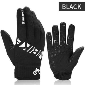 Planet Gates Black / XL Finger MTB Gloves Touch Screen Cycling Gloves Anti-slip Bicycle Gloves For Men Women Sport Motorcycle MTB Bike Glove