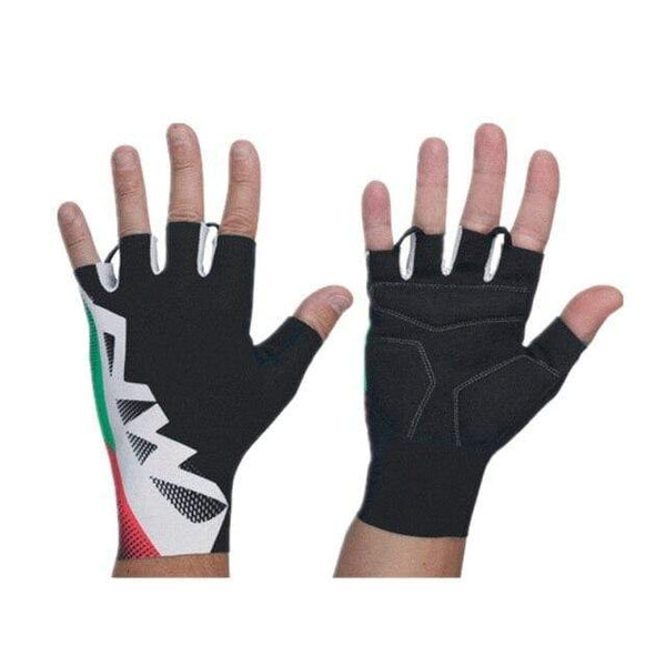 Planet Gates black / XL Half Finger Cycling Gloves Comfortable Breathable Sports Bike Gloves for Men Women Non-slip Shockproof Guantes Ciclismo