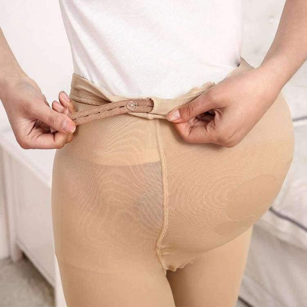 Planet Gates black / XL Quality Pregnancy Leggings 320D Velvet Adjustable High Elastic Leggings Pregnant Clothes Pants For Women Stockings