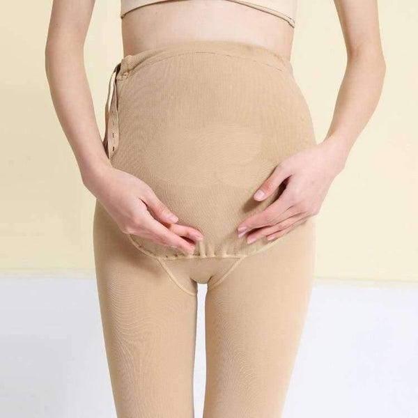 Planet Gates black / XL Quality Pregnancy Leggings 320D Velvet Adjustable High Elastic Leggings Pregnant Clothes Pants For Women Stockings