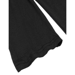 Planet Gates Black / XL Women Cardigan Jacket Plus Size Autumn Open Front Solid Draped Lady Large Long Large Sweater Big Oversized L-5XL