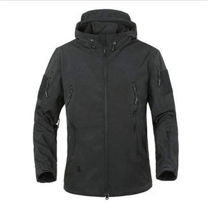 Planet Gates black / XS Army Camouflage Coat Military Jacket Waterproof Windbreaker Raincoat Hunt Clothes Army  Men Outerwear Jackets And Coats