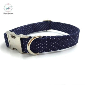 Planet Gates Black / XS Dog collar  bow tie  personalized adjustable dog collar pet puppy designer product dog &cat necklace XS-XL pet accessories