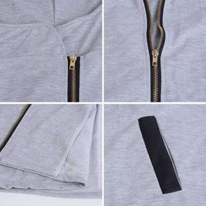 Planet Gates Black / XS Long Sleeve Women Overcoat Fashion Warm Zipper Jacket Outwear Fashion Winter Jacket Women Autumn Hooded Coat With Hat