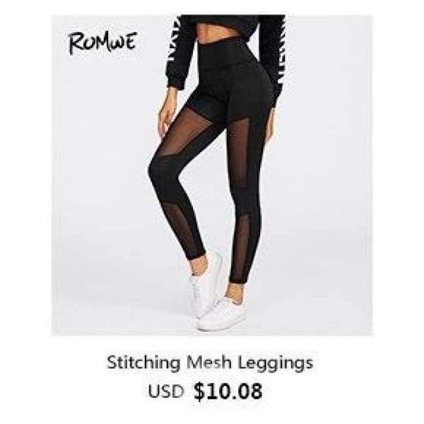 Planet Gates Black / XS Sport Women Black Floral Lace Insert PU Leather Fitness Yoga Pants 2018 Gym Stretchy Jogging Athletic Yoga Leggings