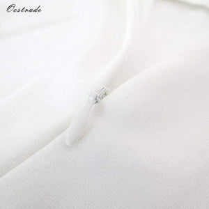 Planet Gates Black / XS / United States New Arrival Summer Jumpsuits for Women 2018 Gray Deep v Neck Fitted Elegant White Sexy Bodycon Jumpsuit Clubwear