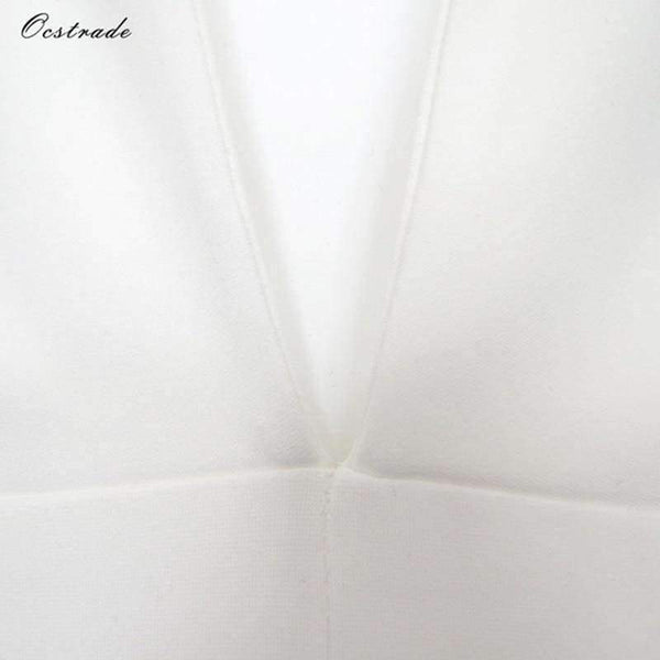 Planet Gates Black / XS / United States New Arrival Summer Jumpsuits for Women 2018 Gray Deep v Neck Fitted Elegant White Sexy Bodycon Jumpsuit Clubwear