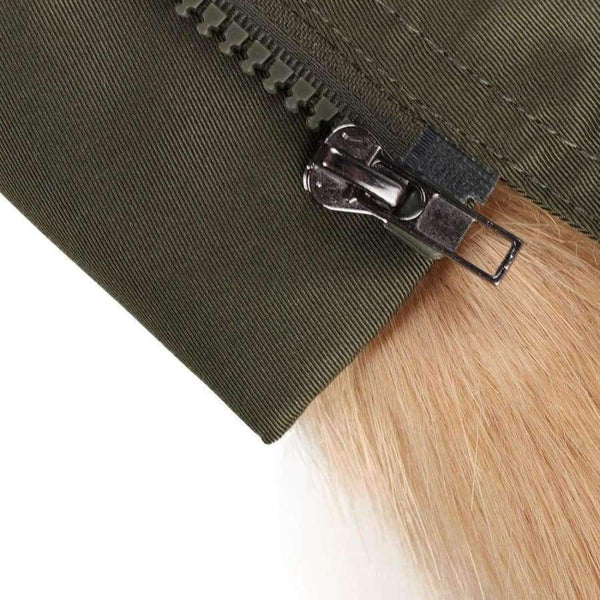 Planet Gates Black / XXL / China Jackets Solid Hooded Fur Casual Warm Thick Winter Jacket Women Long Coat Jaqueta Feminina K3040