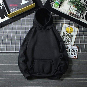 Planet Gates Black / XXL Hoodies Sweatshirts Fashion Solid Color Black Gray Yellow Hooded Hip Hop fleece Hoody Mens Brand Hoodie Streetwear