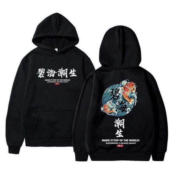 Planet Gates black / XXL Streetwear Chinese characters Men Hoodies Sweatshirts Fashion Autumn Hip Hop Black Hoodie Erkek sweatshirt