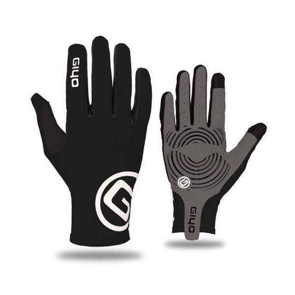 Planet Gates Black / XXL Touch Screen Long Full Fingers Gel Sports Cycling Gloves MTB Road Bike Riding Racing Gloves Women Men Bicycle Gloves