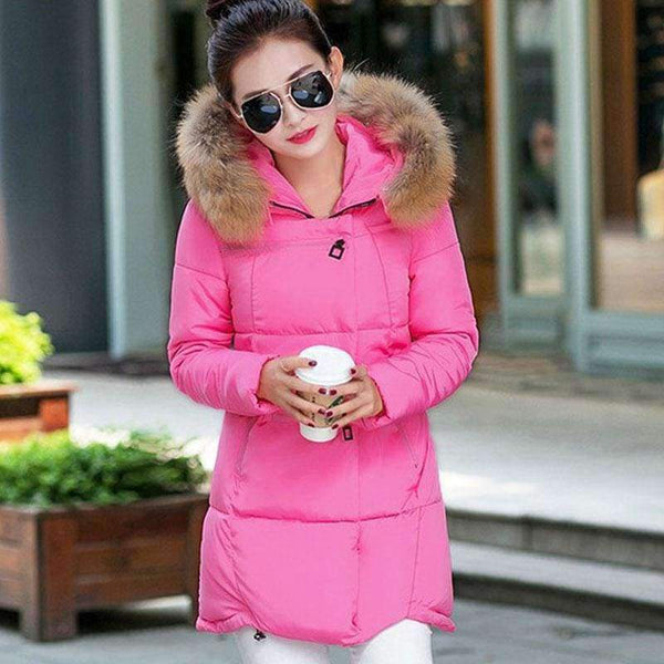 Planet Gates Black / XXL Winter Jacket Women Casacos De Inverno Feminino Thickening Cotton Hooded Parka For Women Winter Coat Chaquetas Mujer Z006