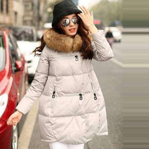 Planet Gates Black / XXL Winter Jacket Women Casacos De Inverno Feminino Thickening Cotton Hooded Parka For Women Winter Coat Chaquetas Mujer Z006
