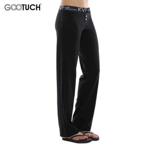 Planet Gates BLACK / XXL Women's Plus Size Sleep Bottoms Loose Pajama Bottoms Homewear Women Casual Home Lounge Pants Sleepwear 7319