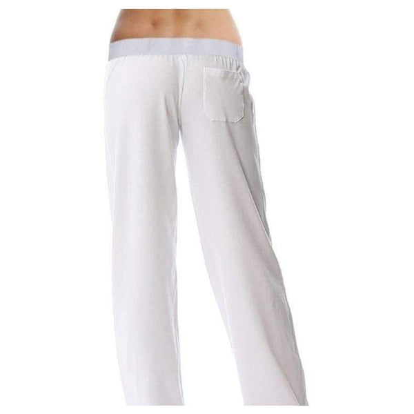 Planet Gates BLACK / XXL Women's Plus Size Sleep Bottoms Loose Pajama Bottoms Homewear Women Casual Home Lounge Pants Sleepwear 7319