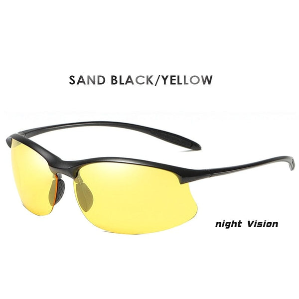 Planet Gates Black-yellow / Original 2022 Top Ultralight TR90 Polarized Sunglasses Anti-UV Driving Men Shades Male Military Sun Glasses Eyewear Goggles Gafas De Sol