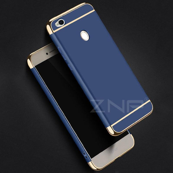 Planet Gates Black ZNP Luxury Hard Back Electroplate Shockproof Cases For Xiaomi Redmi 4X Case 4X Phone Cover For Redmi 4X Case Protective shell