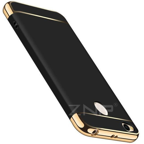 Planet Gates Black ZNP Luxury Hard Back Electroplate Shockproof Cases For Xiaomi Redmi 4X Case 4X Phone Cover For Redmi 4X Case Protective shell