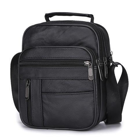 Planet Gates black1 / L23cmH18cmW13cm Leather Men Bag Men's Shoulder Crossbody Bags Brand Casual ipad Flap Messenger Bags Man Quality Cow Shoulder Bag