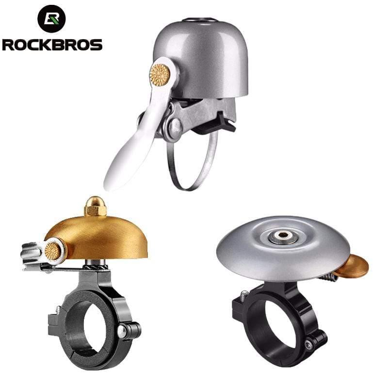 Planet Gates Black1 Stainless Steel Bicycle Bell Big Sound Bike Handlebar Ring Classical Cycling Horn MTB Bicycle Alarm Bell Bike Accessory