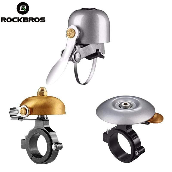 Planet Gates Black1 Stainless Steel Bicycle Bell Big Sound Bike Handlebar Ring Classical Cycling Horn MTB Bicycle Alarm Bell Bike Accessory