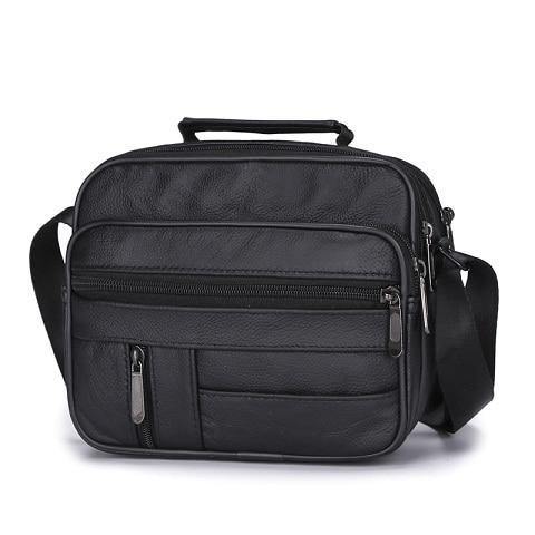 Planet Gates black2 / L23cmH18cmW13cm Leather Men Bag Men's Shoulder Crossbody Bags Brand Casual ipad Flap Messenger Bags Man Quality Cow Shoulder Bag